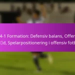 Skapa bredd: Vingspel, Positionering, Anfallalternativ