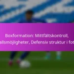 3-5-2 Formation: Flexibilitet, Defensivt skydd, Offensiva övergångar i fotboll
