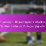 Sen ankomst: Mittfältslöpningar, Timing, Målskytte